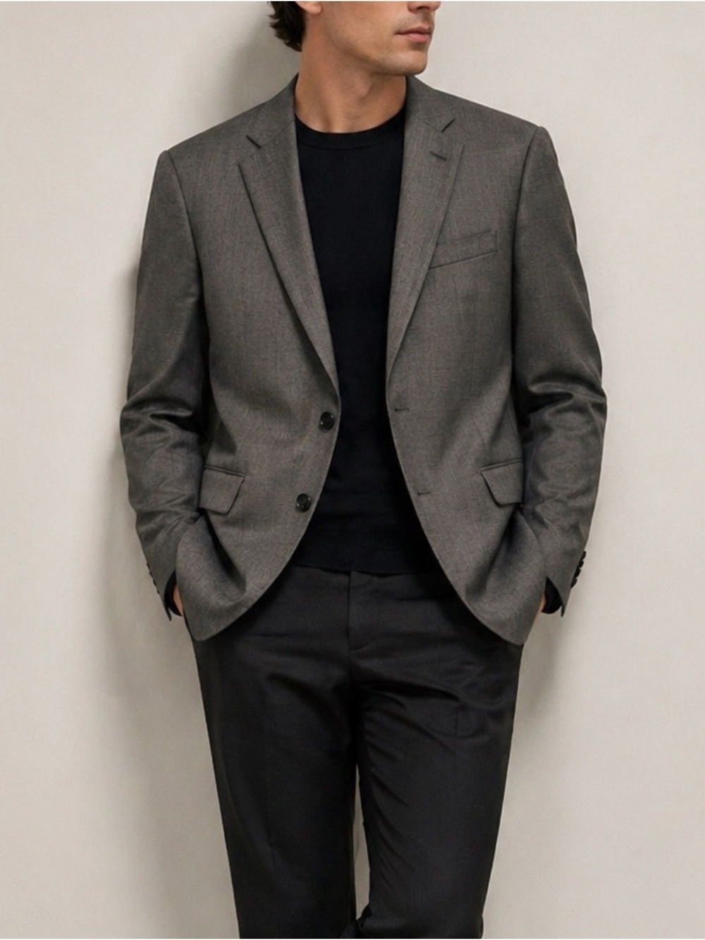 J.Crew Ludlow Italian Wool Blazer – Vitale Barberis Canonico – 40 Long – Modern
